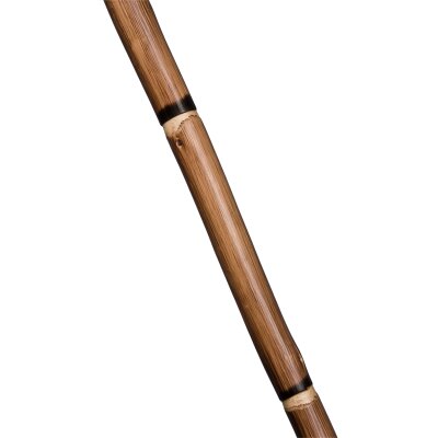 Rundhaken-Stock Bambus imitiert geflammt 80 cm