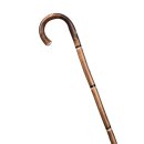 Rundhaken-Stock Bambus imitiert geflammt 92 cm