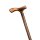 Krankenstock mit Fritzgriff geflammt 90 cm