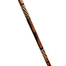 Rundhaken-Stock Inka geflammt 94 cm